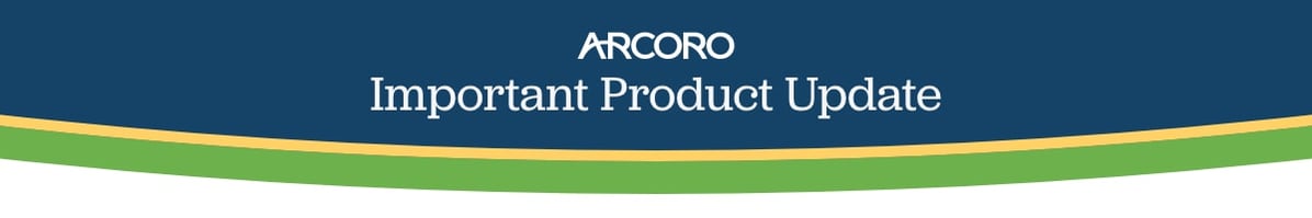 Arcoro Product Update